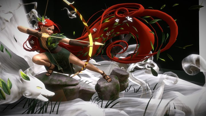 RedArcher 3D Model