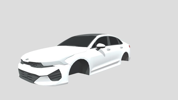 Kia Optima K5 2021 3d Modele 3D Model