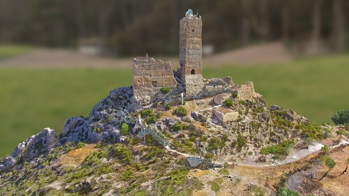 Penella Castle  -RAWscan – Kostenloses 3D-Modell STL