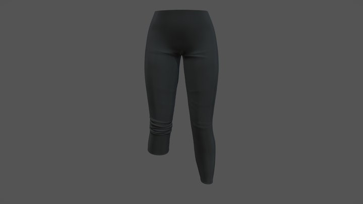 Female Leggings 3D Model | 3D model