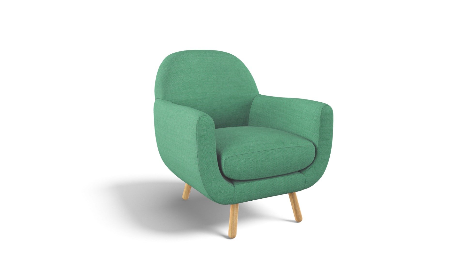 Jonah Armchair, Spearmint Green