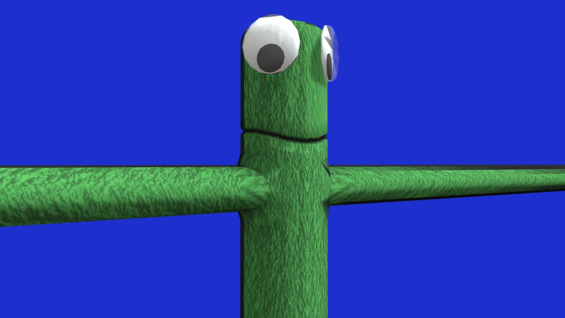 green from rainbow friends (rigged) - Download Free 3D model by yes  (@pacmna) [c8d491f]