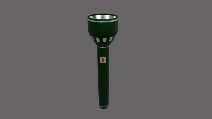 Flashlight 3D Model
