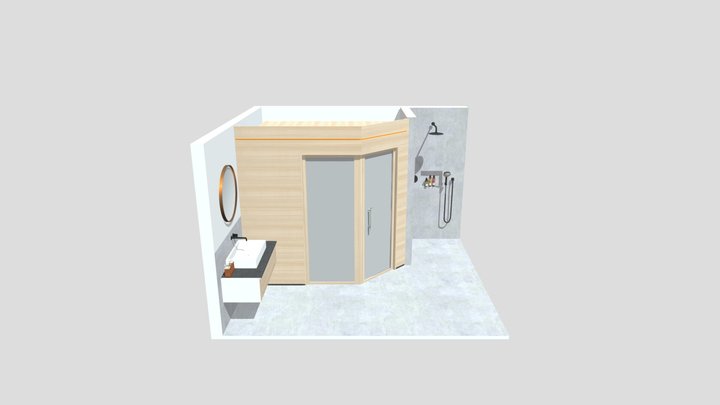 Saunaplanung 3D Model