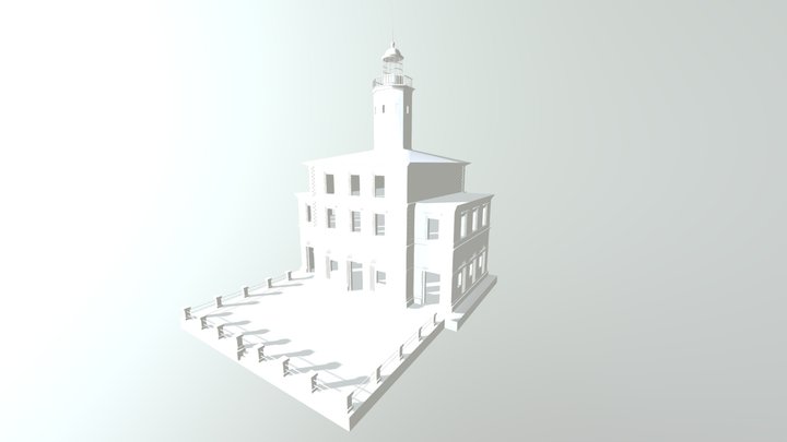 Faro Di Porto Corsini 3D Model