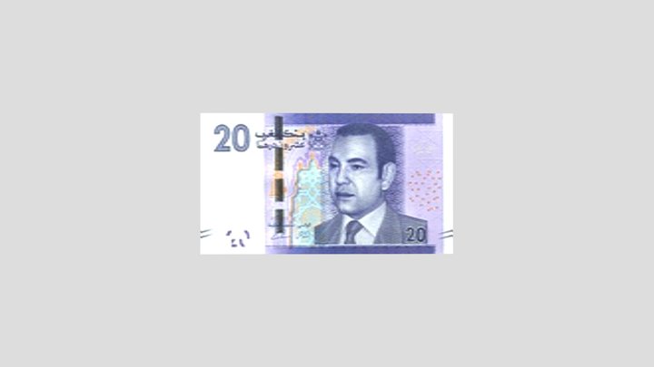 20 moroccan dh 3D Model