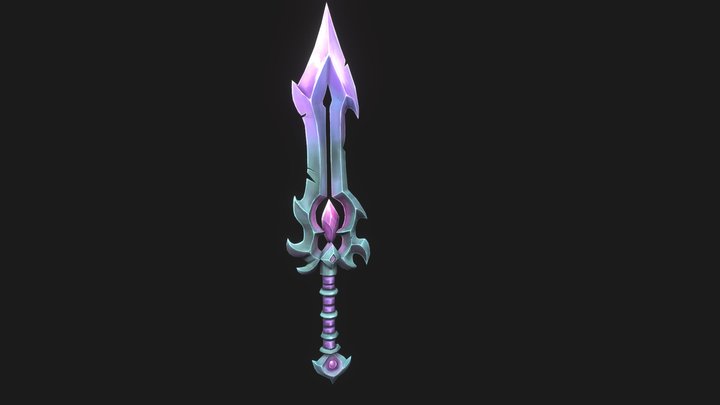 Blade HandPanting 3D Model