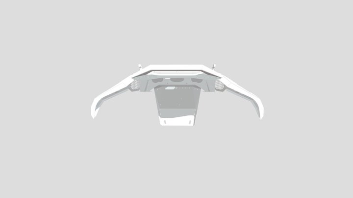 Off-Road Front Bumpers Toyota Tundra 3D Model