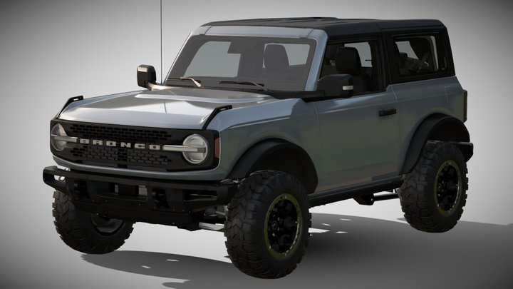 2021 Ford Bronco 2-door – Modèle 3D gratuit STL