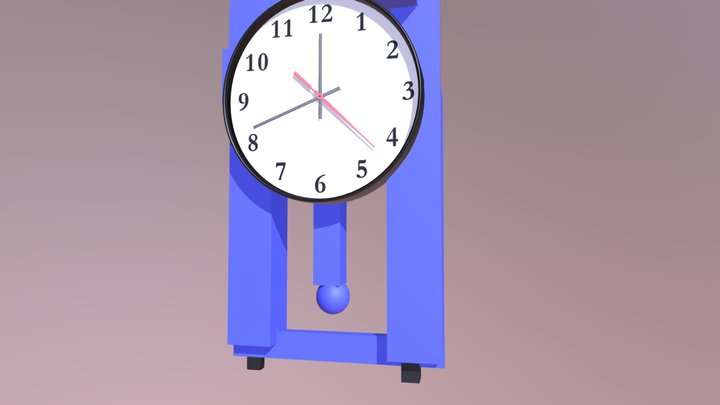 clock 3D Model