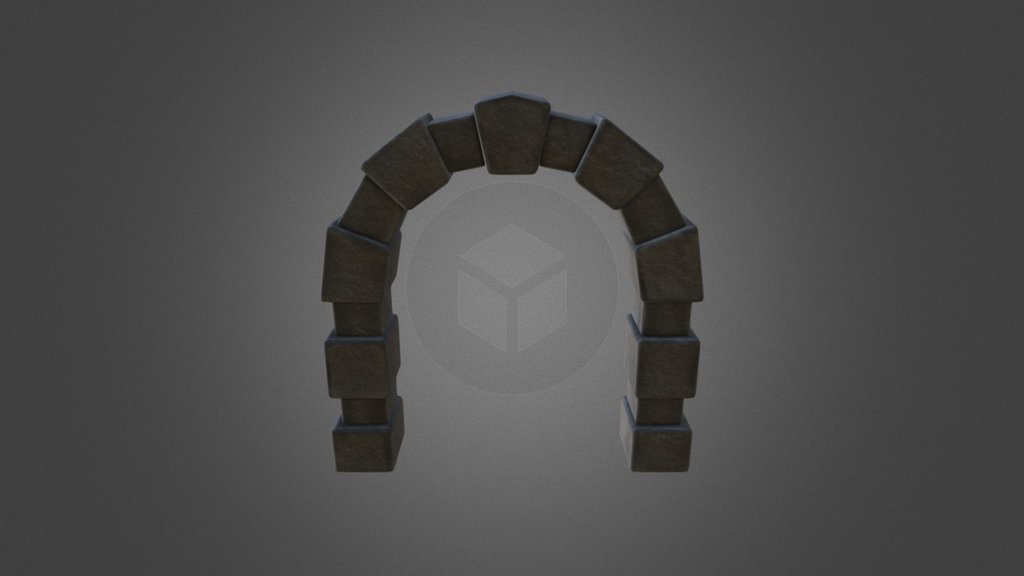 Stone Arch - 3D model by -Cherizard- [98b9b4c] - Sketchfab