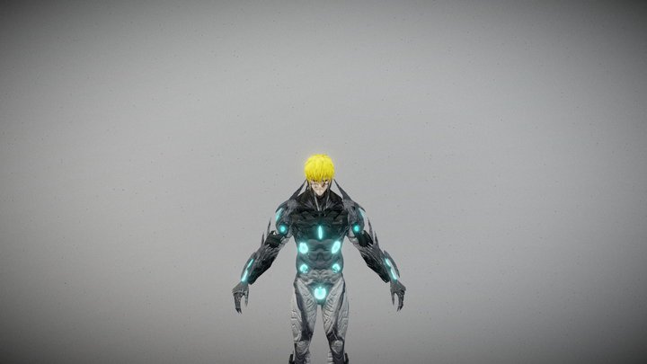 Genos Monster Association Arc Remastered 3D Model