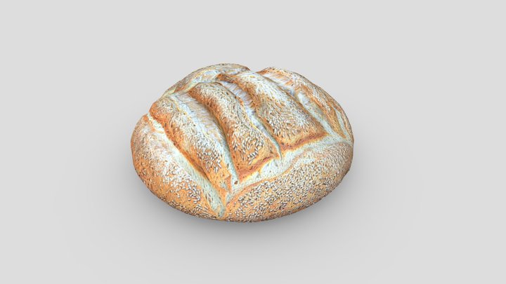 Rye Bread 3D Model