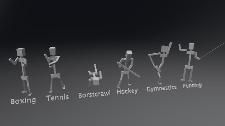 6x Poses 🔥 3D Model