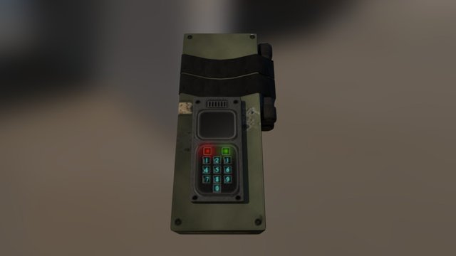 C4 bomb 3D Model