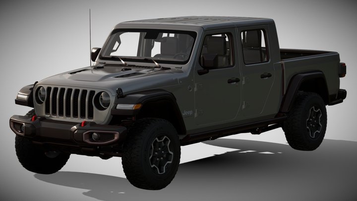 2020 Jeep Gladiator 3D Model