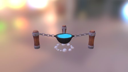 blup 3D Model