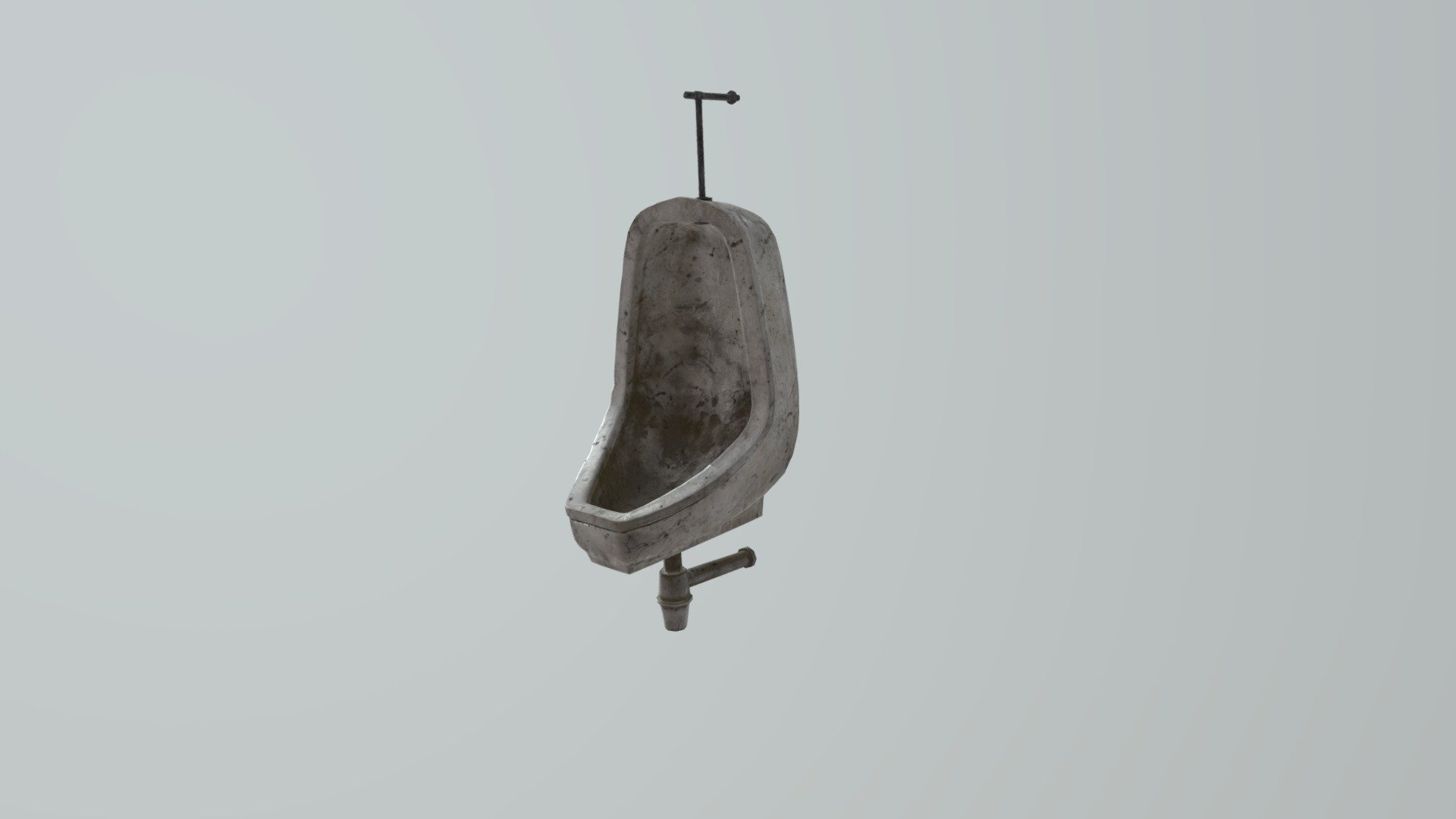 Dirty Urinal 3D model by Xorkalar [98bcff4] Sketchfab