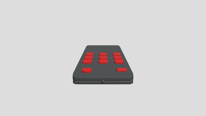 Remote1 3D Model
