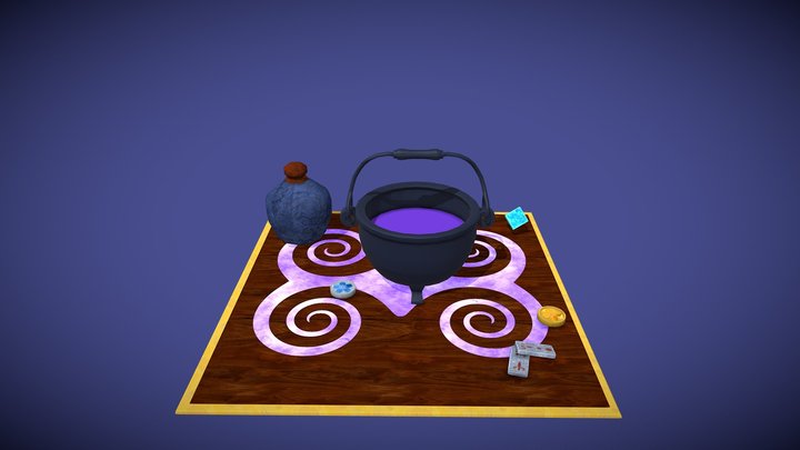 Magic Table - Texture Mapping Exercise 3D Model