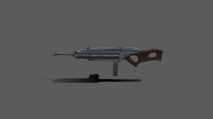 Multipurpose Rifle 3D Model