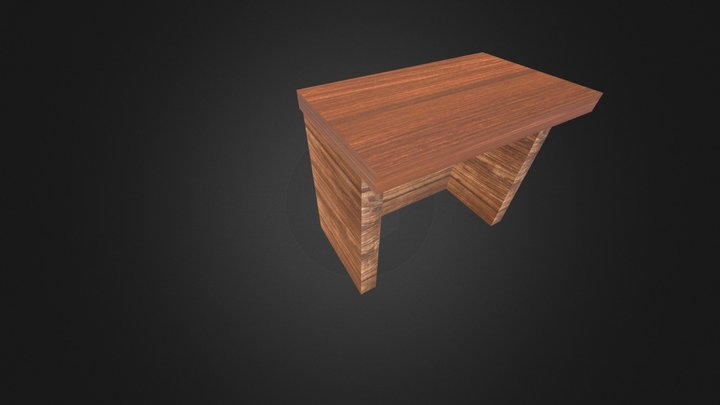 Office Desk 3D Model