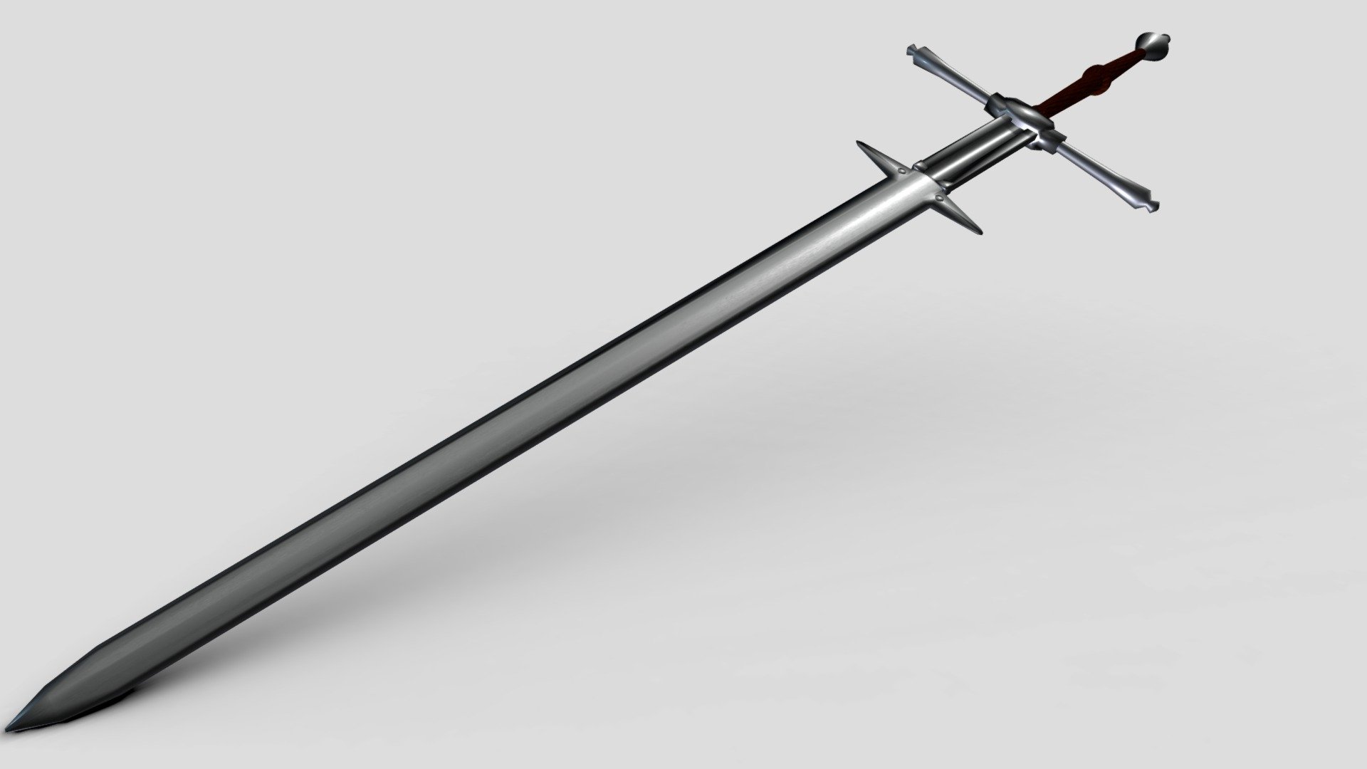 Zweihander Sword 3D model by robbidobbi [98bfdf8] Sketchfab