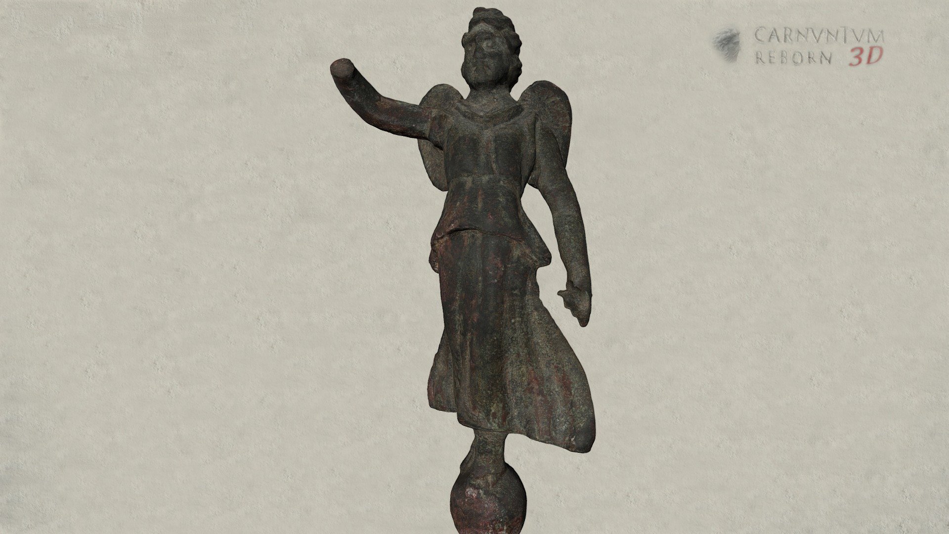 Statuette der Victoria — Sketchfab embed 3D viewer