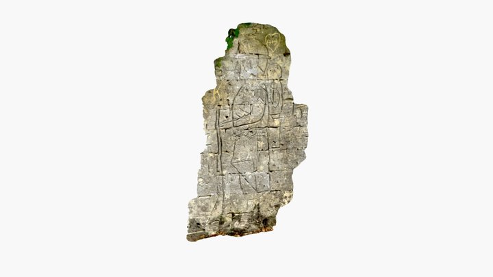 Sint-Pietersberg - Hoeve Caestert - Inscription… 3D Model
