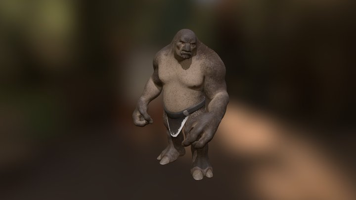 cave-monster 3D Model