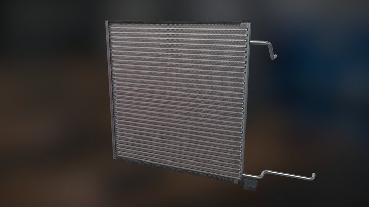 Car A/C 3D Model