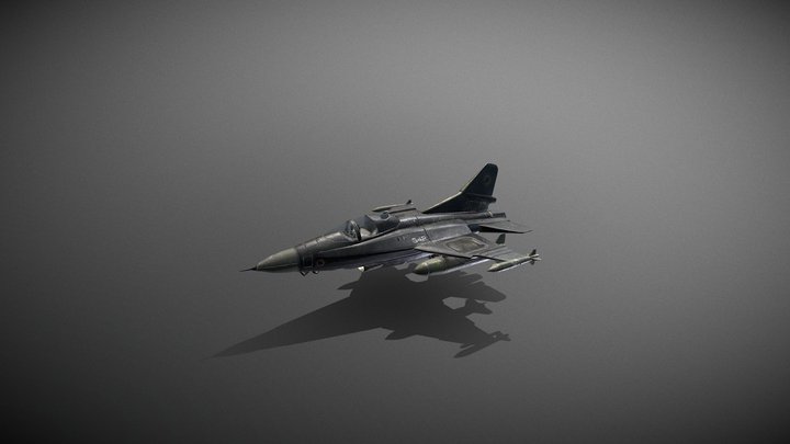 Fighter Plane 3D Model