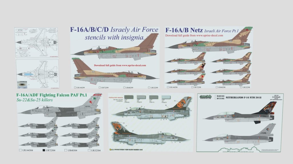 F-16 design templates.9