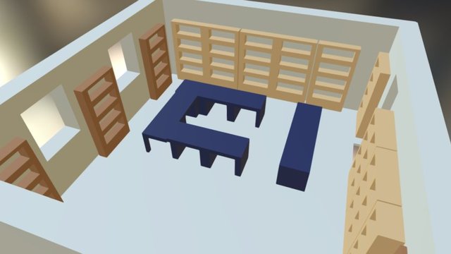Imena 4 - Library Model 3D Model