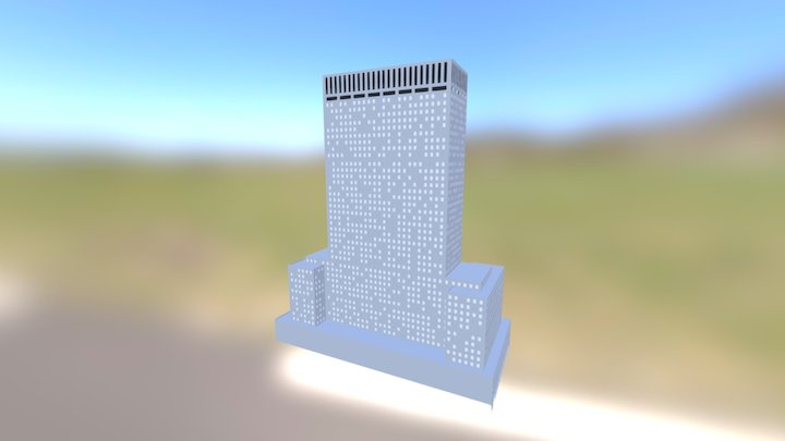 Socony Mobil Building 3D Model
