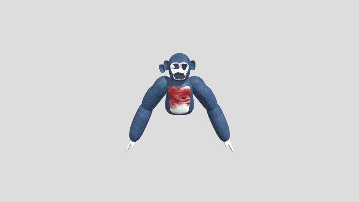 scary-baboon but scarier 3D Model