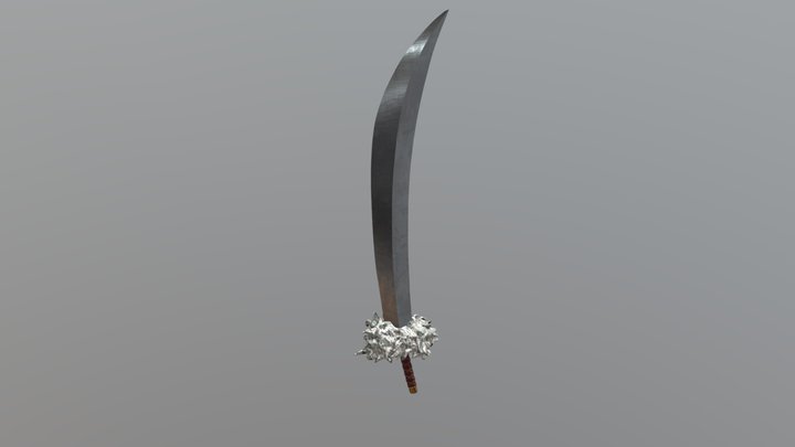 Tesaiga Inuyasha (low) 3D Model