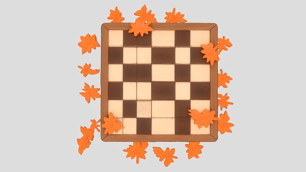 Autumn Chess Board