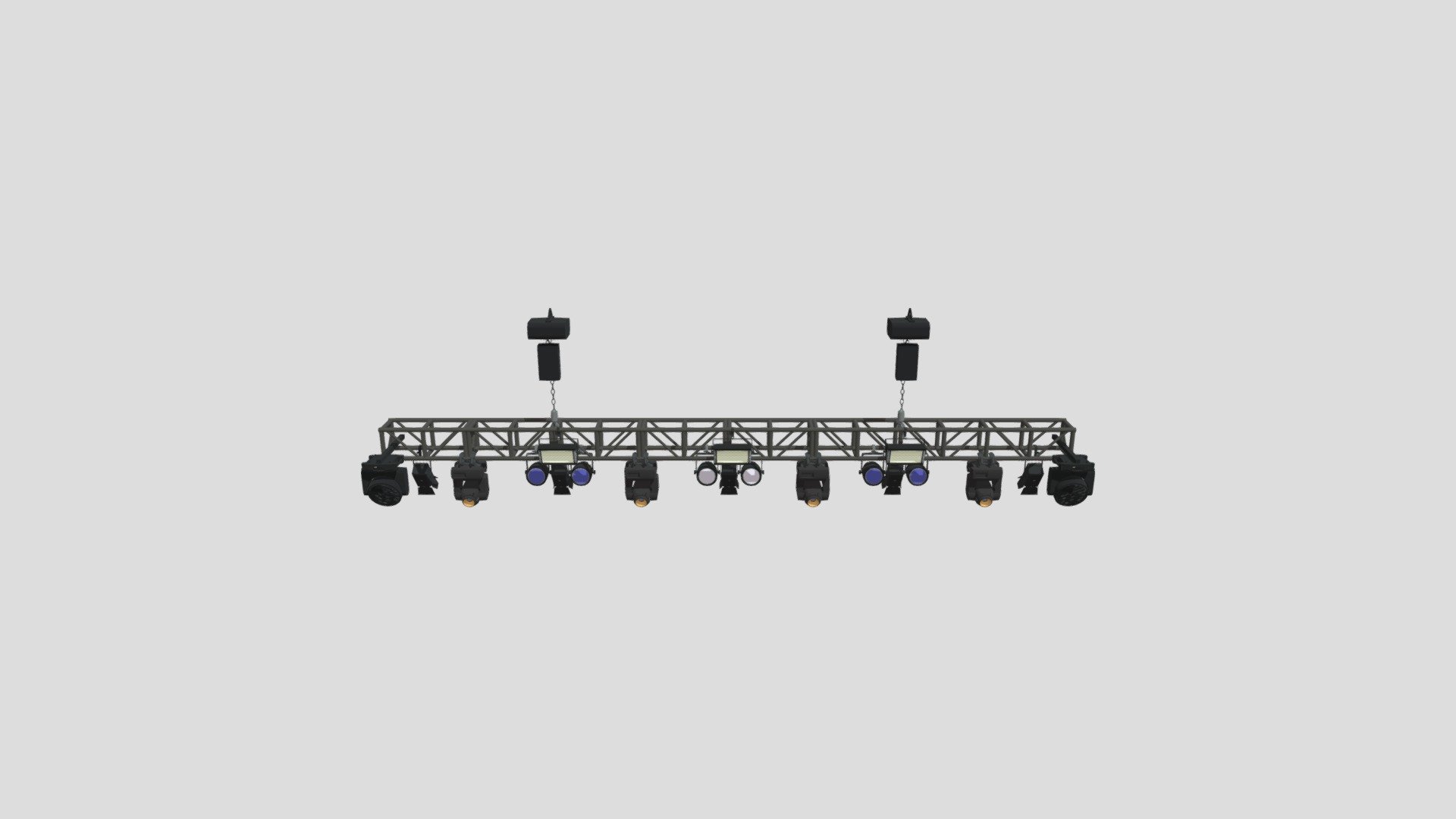 LIGHTING RIGG 8 METER CENTER - Download Free 3D model by eventdesignws ...