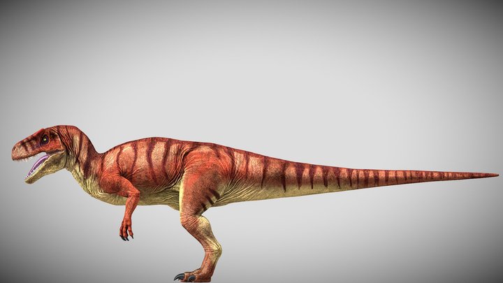 JP:OG Allosaurus – Modelo 3D gratuito STL