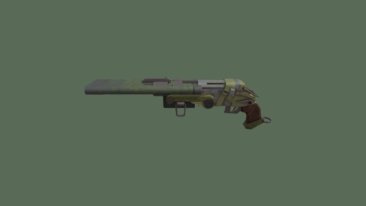 Bulletstorm Boneduster Shotgun 3D Model