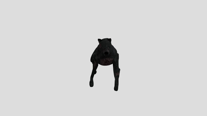 Dog Mutant 3D Model