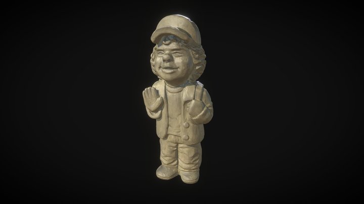 Dustin (Stranger Things) Clay Sculpt 3D Model