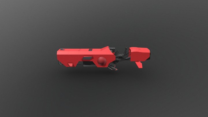 Spaceship_01 3D Model