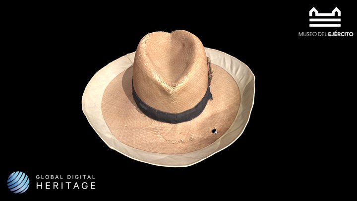 Overseas officer hat of General Saturnino Martín