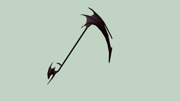 Pink Scythe 3D Model