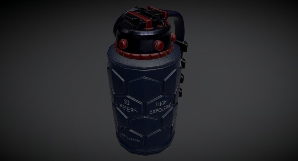 Concept Sci Fi Grenade