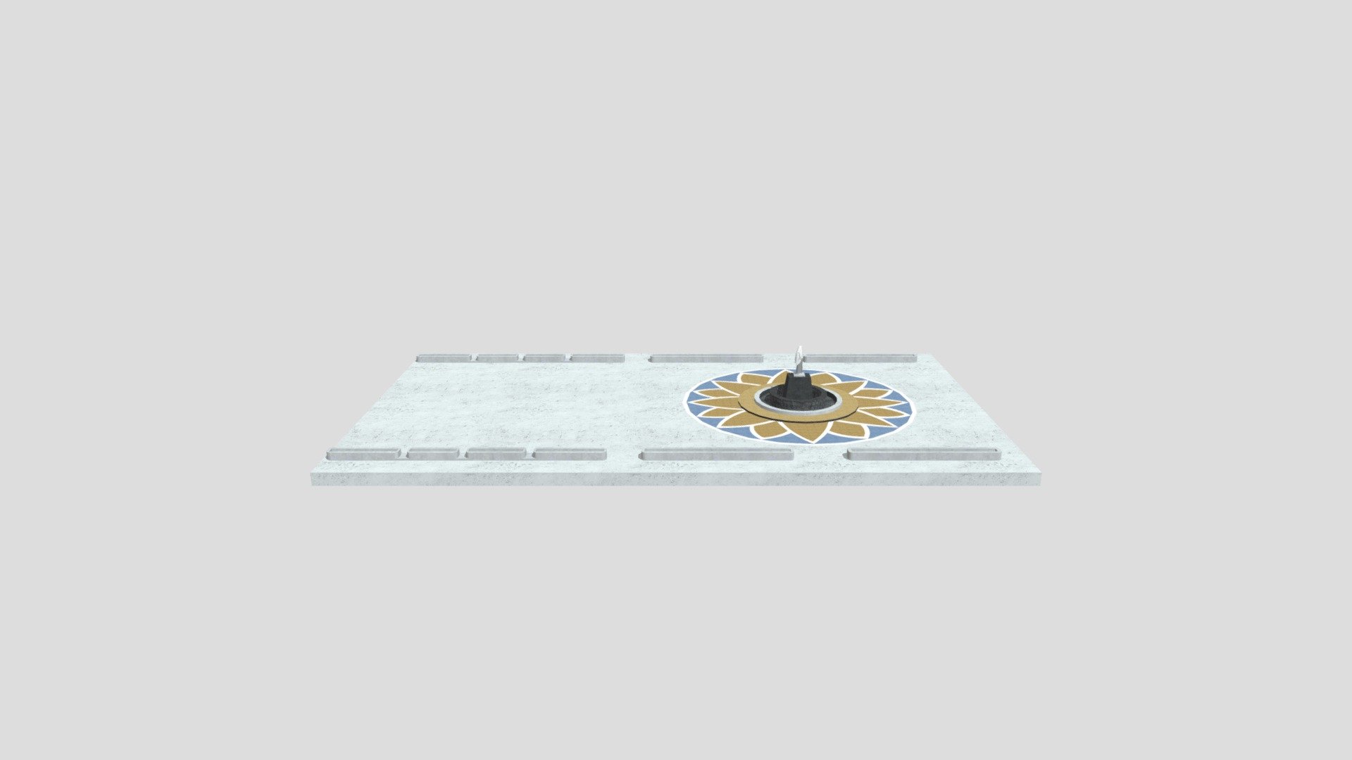 Church of Wat Mae Phra Patthinthiniramon floor — Sketchfab embed 3D viewer