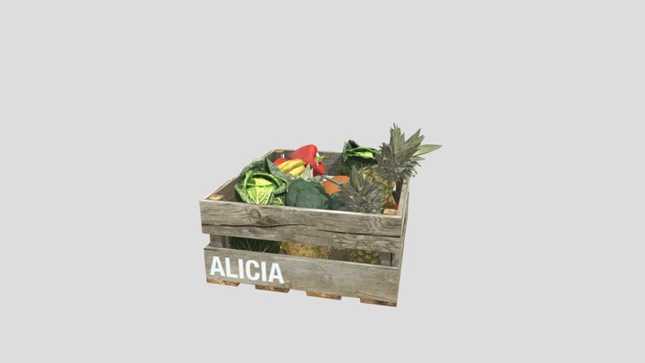 Frutas Alicia 3D Model