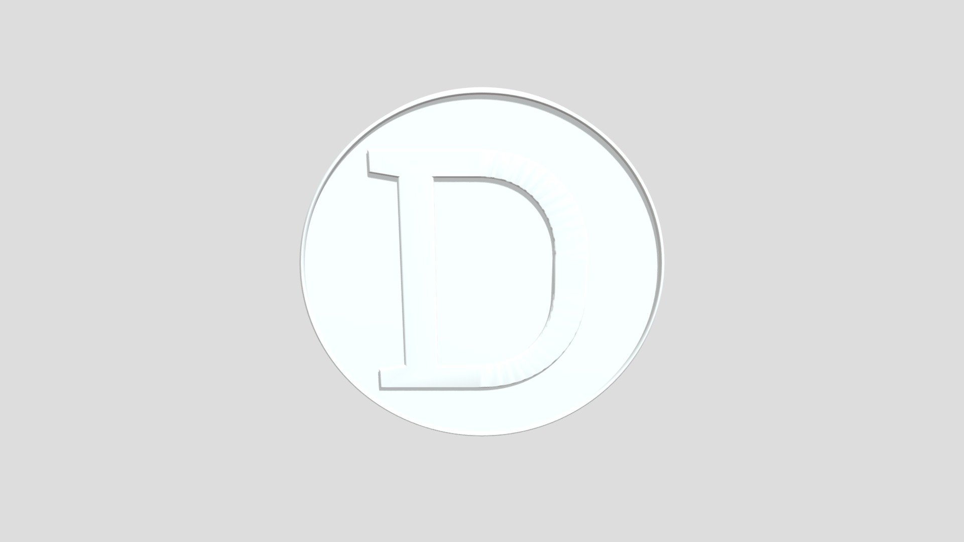 Dcoin - 3D model by ukarjikar [98ca685] - Sketchfab